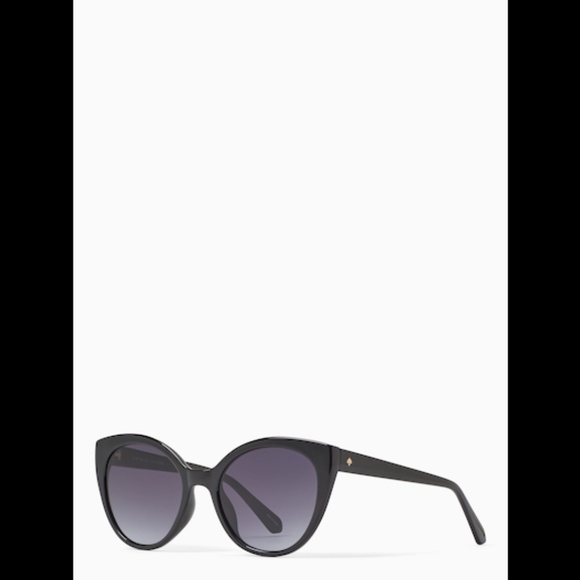 NEW Kate Spade New York Samantha Sunglasses Black Cat Eye main image 4
